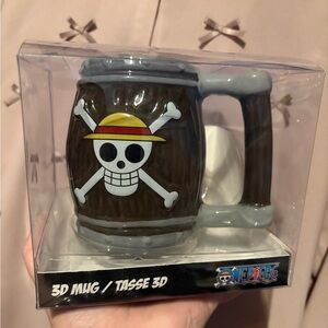 ANIME One Piece Barrel Mug 🖤☠️